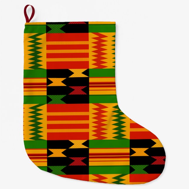 Afrocentric Christmas Stocking (Front)