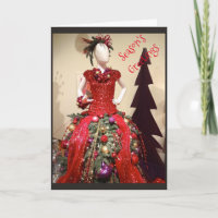 Afrocentric Dress Form Mannequin Christmas Tree