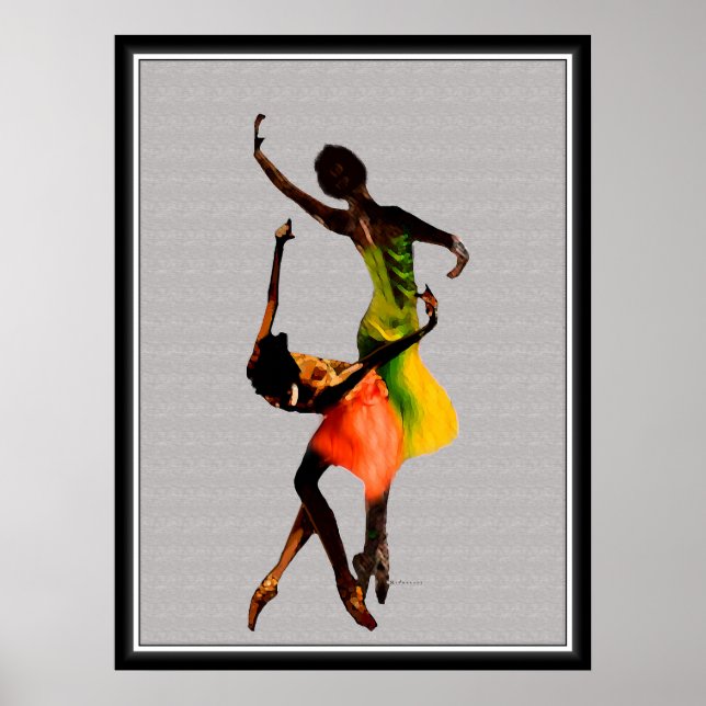 Afrocentric Folk Dance Poster (Front)
