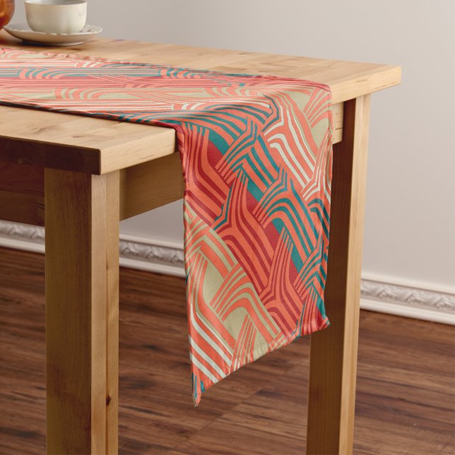 Afrocentric Geometric Motif Short Table Runner (Creator Uploaded)