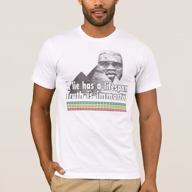Afrocentric greatness quote T-Shirt (Front)