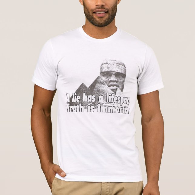 Afrocentric greatness quote T-Shirt (Front)