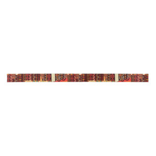 Afrocentric Kente Tribal Pattern  Satin Ribbon