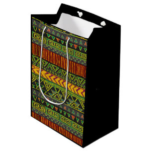 Afrocentric medium gift bag