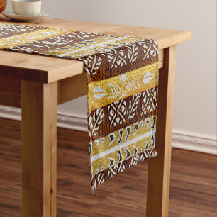 Afrocentric Mud Cloth Geometric Motif