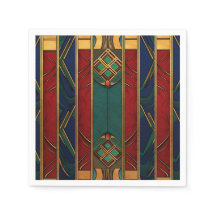 Afrocentric Pattern Paper Napkins