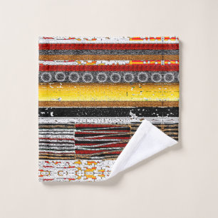 Afrocentric Rustic Patina Bath Towel Set