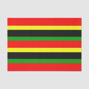 Afrocentric Stripes Tissue Paper