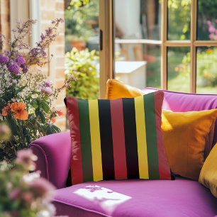 Afrocentric Throw Pillow