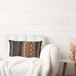 Afrocentric Tribal Print Lumbar Cushion