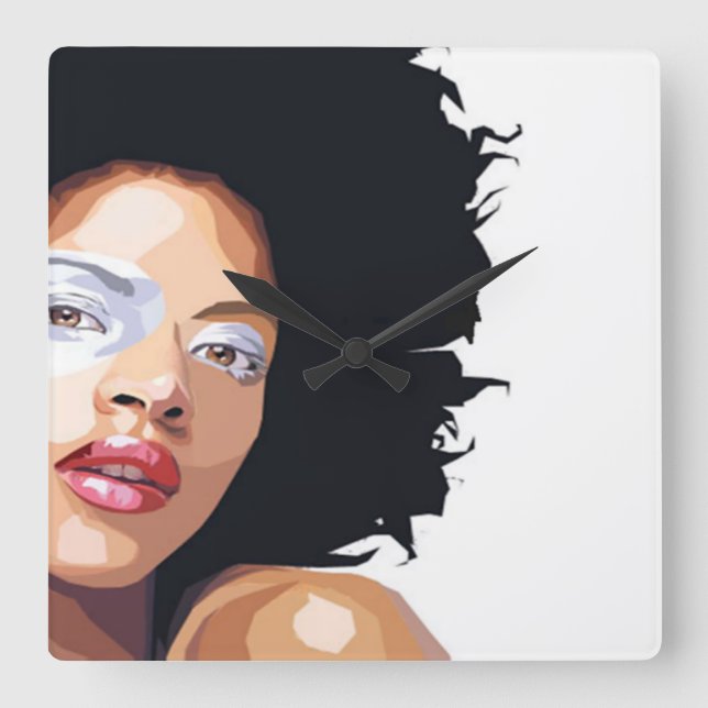 Afrocentric Wall Clock (Front)