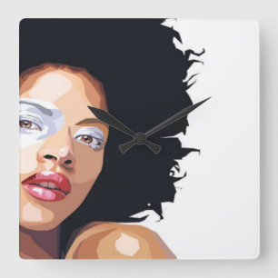 Afrocentric Wall Clock