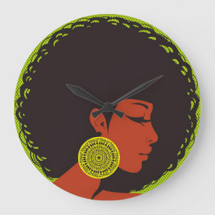 Afrocentric Wall Clock