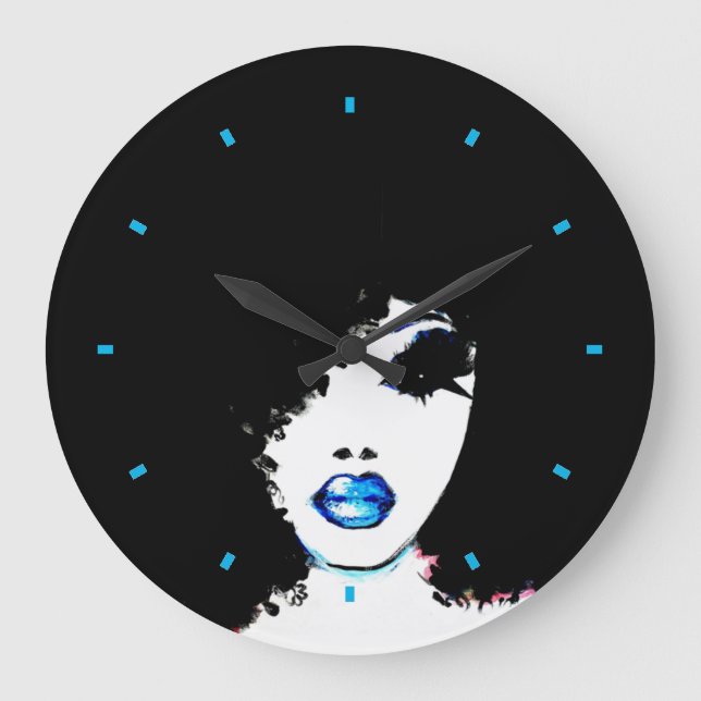 Afrocentric Wall Clock (Front)