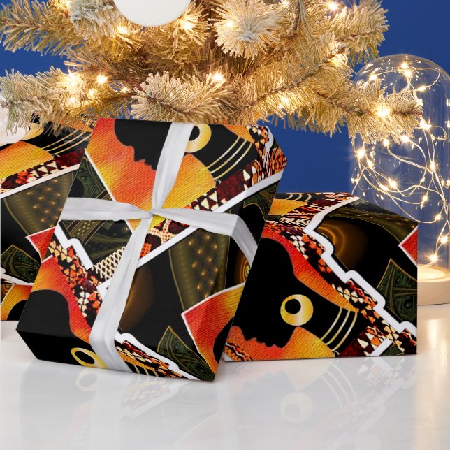 Afrocentric Wrapping Paper (Holidays)
