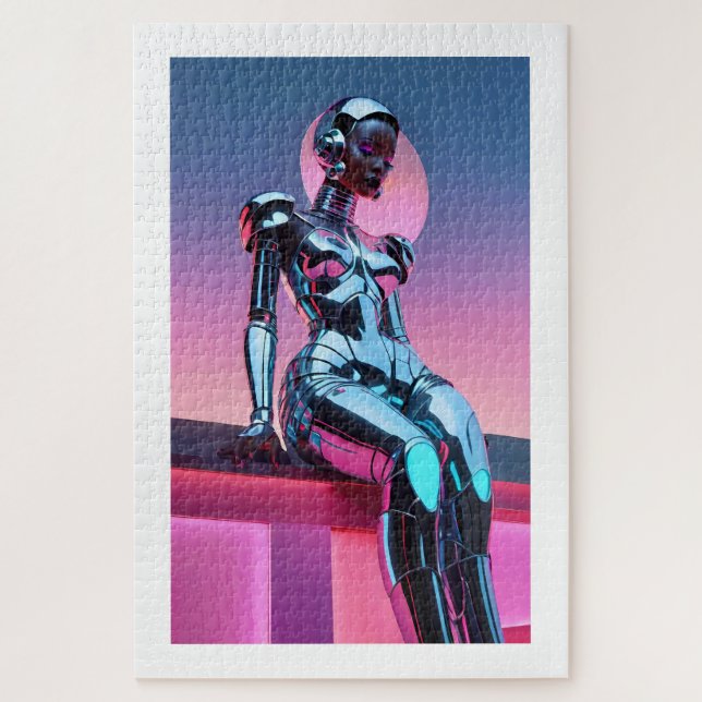 Afrofuturism Nine Jigsaw Puzzle (Vertical)
