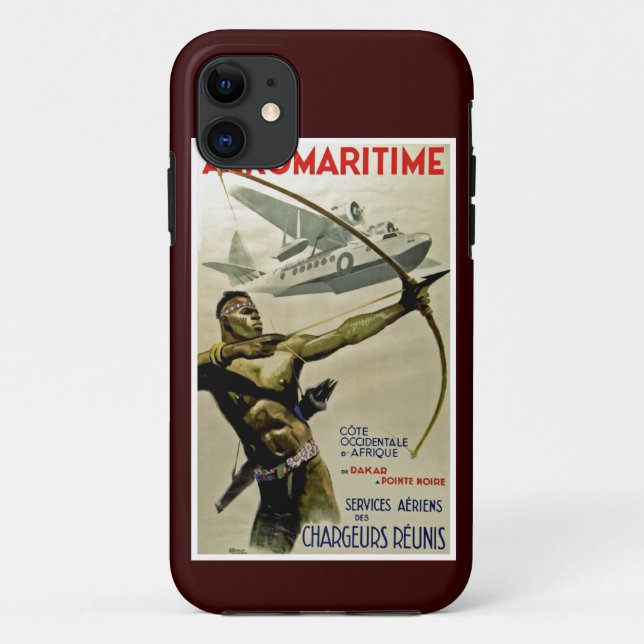 Afromaritime Case-Mate iPhone Case (Back)