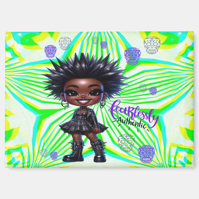 Afropunk Fearlessly Magnet (Front)