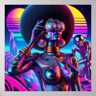 Afrostonic - Ken Gauge Art Poster
