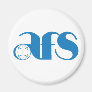 AFS Logo 1976 Standard, 2¼ Inch Circle Magnet