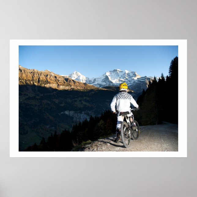 After a hard day of work poster (Front)