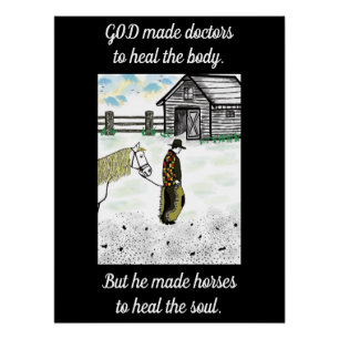 After a Horse Ride Poster