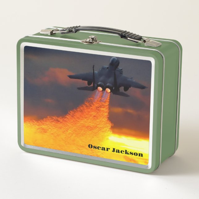 After Burn Metal Lunch Box (Front)