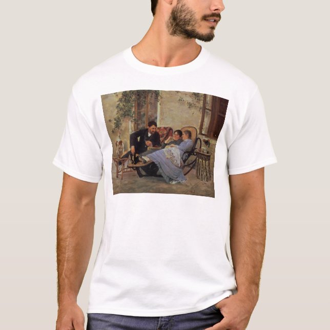 After Dinner, 1888 T-Shirt (Front)