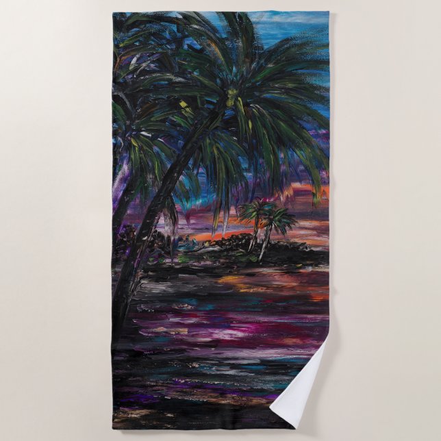 After Glow Beach Towel (Front)