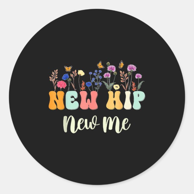 After Hip Replacement Funny Hip Surgery Recovery N Classic Round Sticker (Front)