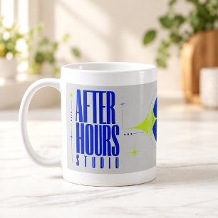 After Hours Studio Graphic Typography Mug