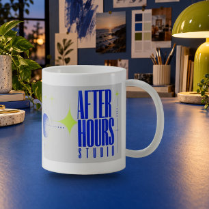 After Hours Studio Graphic Typography Mug