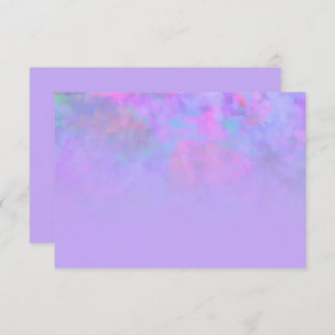 After Party Abstract Design in Purple Invitation