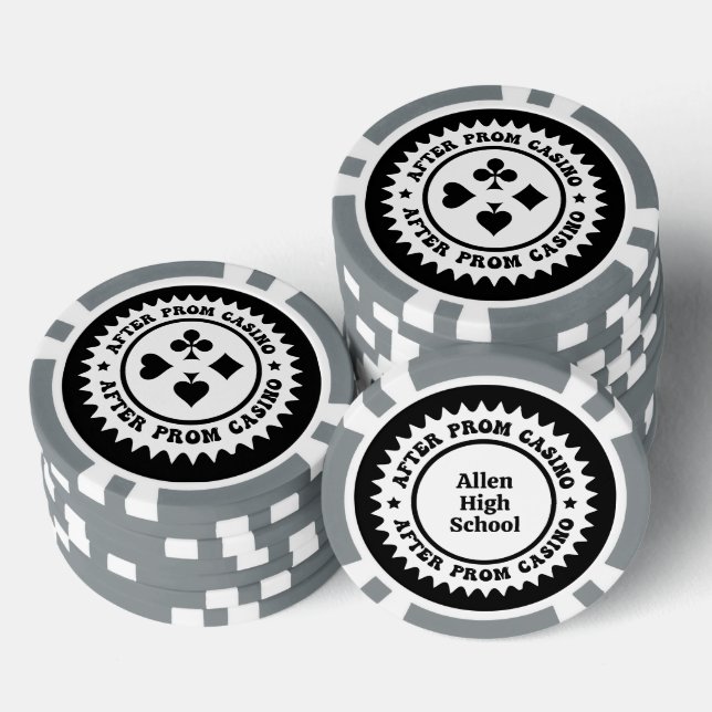 After Prom Custom Poker Chips (Stack)
