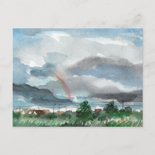 After Rain Postcard (Front)