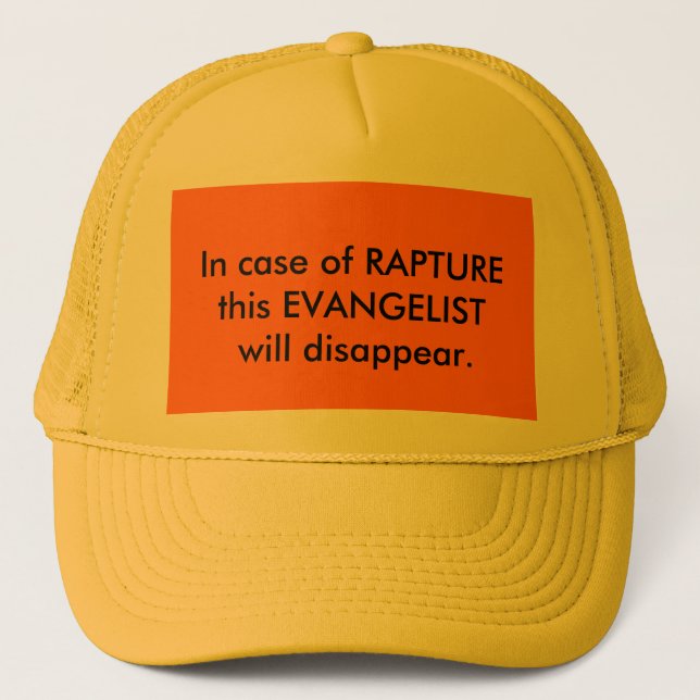 After Rapture Evangelist Hat (Front)