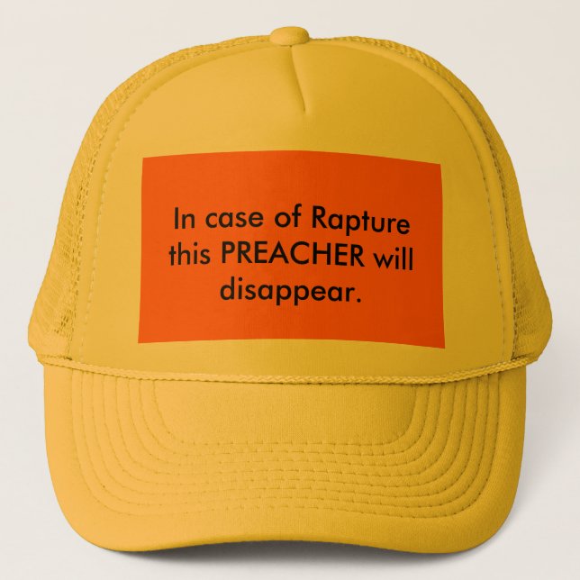 After Rapture Preacher Hat (Front)
