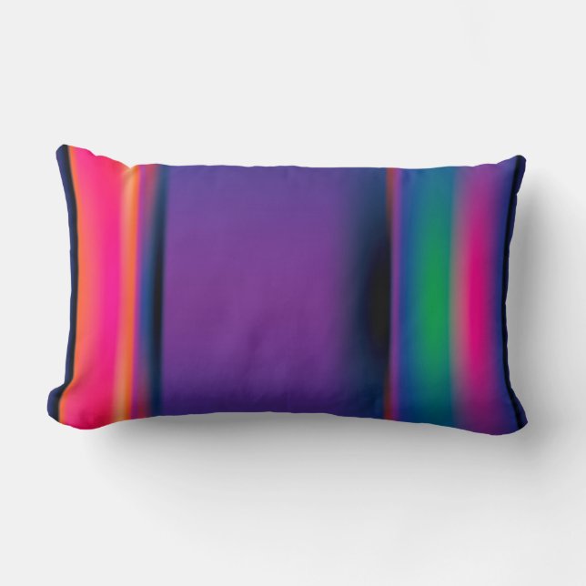 After Rothko-1 Stretched Canvas Print Lumbar Cushion (Front)