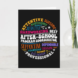 After School Program Coordinator Week Ck To School