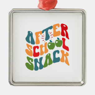 After School Snack Metal Ornament