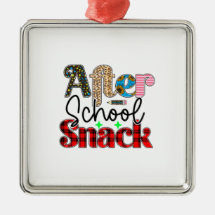 After School Snack Metal Ornament
