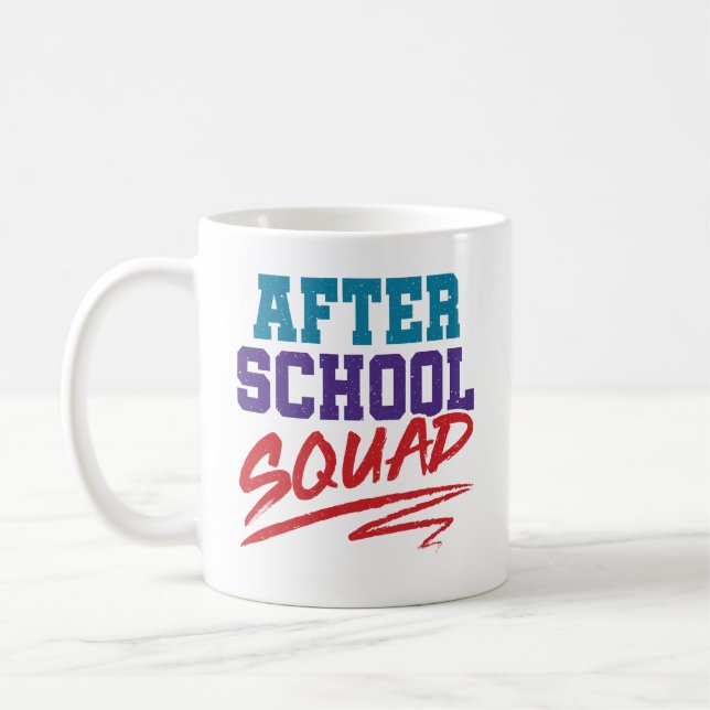 After School Squad Program Staff Coffee Mug (Left)