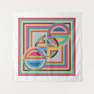 After Stella  Square (57" x 57") Tapestry