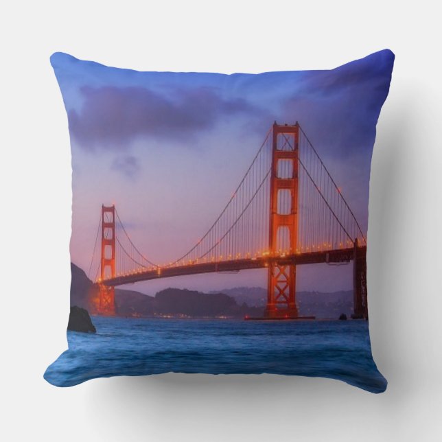 After sunset out at Baker Beach Cushion (Front)