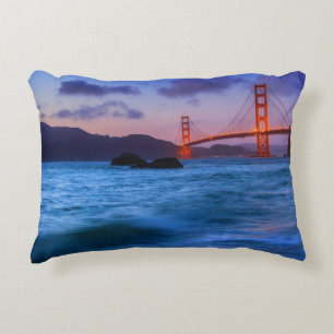 After sunset out at Baker Beach Decorative Cushion