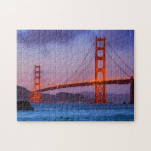 After sunset out at Baker Beach Jigsaw Puzzle