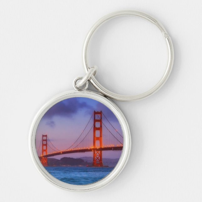 After sunset out at Baker Beach Key Ring (Front)