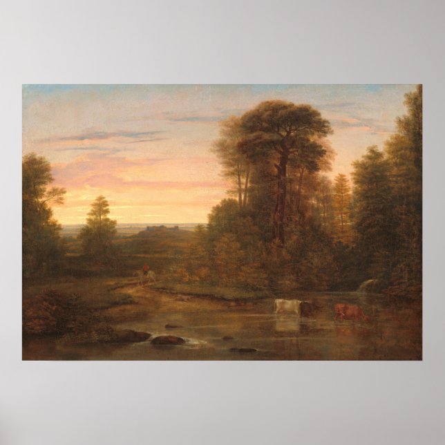 After Sunset - Washington Allston Fine Art Poster (Front)