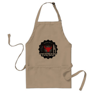 After tasting my meat: it is all you eat standard apron