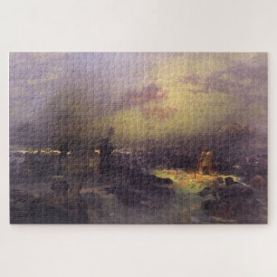 After the Battle of Vítkov Hill - Alphonse Mucha  Jigsaw Puzzle